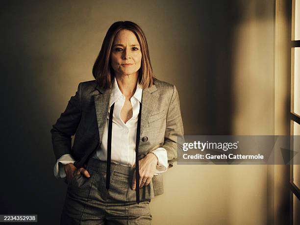 Jodie Foster of "A Private Life" poses in the Getty Images Portrait Studio Presented by IMDb and IMDbPro during the Toronto International Film...