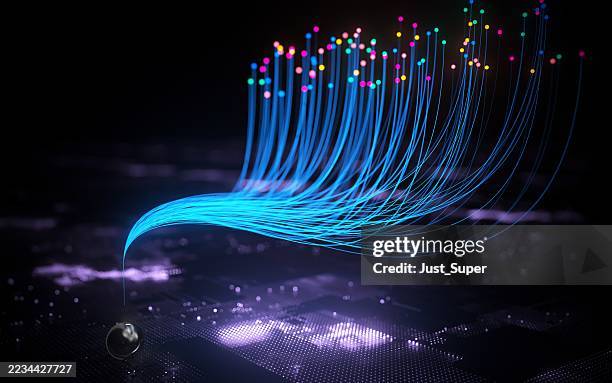 neural network nodes deep learning artificial intelligence machine learning model - plexus stock pictures, royalty-free photos & images