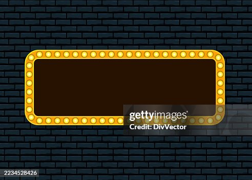 Orange light frame background Orange light frame background