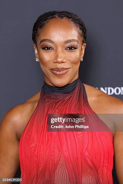 Naomi Ackie attends the ELLE Style Awards 2025 at Brasserie Zedel on September 09, 2025 in London, England.