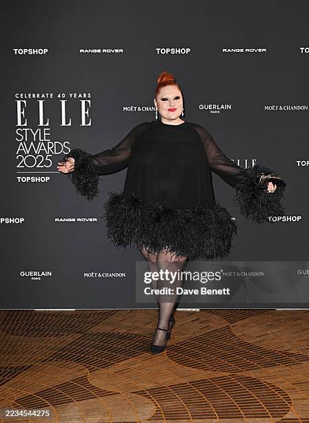 Beth Ditto attends the ELLE Style Awards 2025 in partnership with Topshop at Brasserie Zedel on September 9, 2025 in London, England.