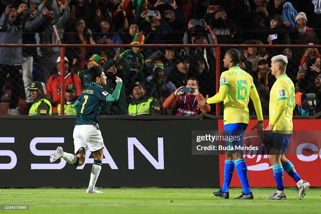 Bolivia v Brazil - FIFA World Cup 2026 Qualifier