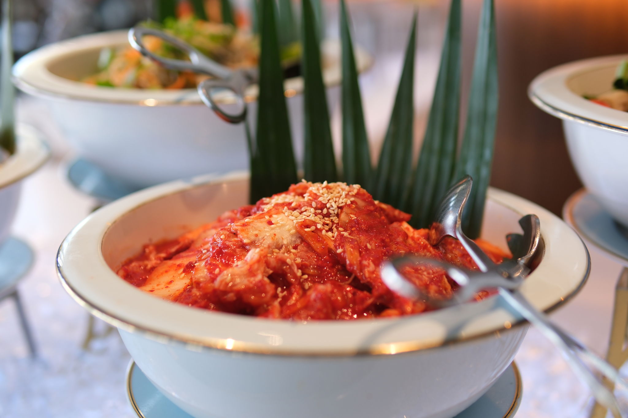 Kimchi Popular traditional fermented Korean side dish. Korean Food Master's Traditional food napa cabbage kimchi. Korean pickle and seasoning Spicy Kimchi. Traditional Korean Kimchi Cabbage. Kimchi Popular traditional fermented Korean side dish. Korean Food Master's Traditional food napa cabbage kimchi. Korean pickle and seasoning Spicy Kimchi. Traditional Korean Kimchi Cabbage.