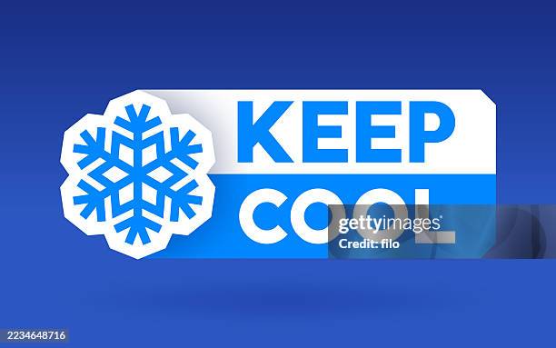 ilustraciones, imágenes clip art, dibujos animados e iconos de stock de mantenga fresco la refrigeración fría copo de nieve icono icono elemento de diseño símbolo de invierno - camión frigorífico