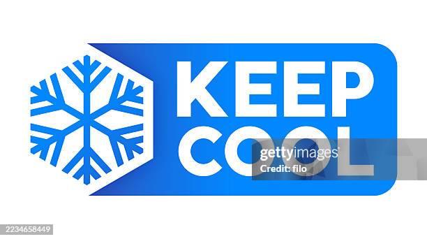 ilustraciones, imágenes clip art, dibujos animados e iconos de stock de mantenga fresco la refrigeración fría copo de nieve icono icono elemento de diseño símbolo de invierno - camión frigorífico