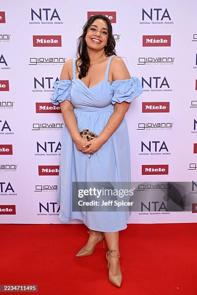Sarah Seggari attends the NTA's 2025 at The O2 Arena on September 10,... News Photo - Getty Images