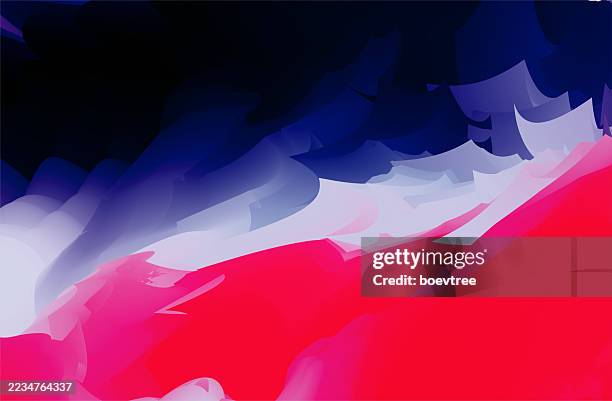 fluidity gradient watercolor background - color blocking stock illustrations