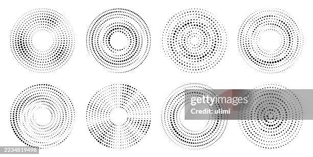 circles - water half full stock illustrations