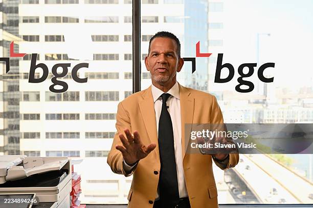 Charity Day 2025 Hosted by Cantor Fitzgerald Relief Fund at BGC Group, Nachrichtenfoto