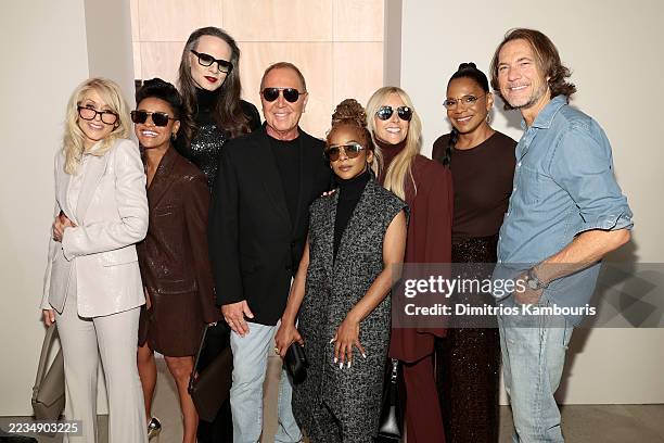 Judith Light, Ariana DeBose, Jordan Roth, Michael Kors, Kara Young, Jane Krakowski, Audra McDonald and Lance LePere attend the Michael Kors...