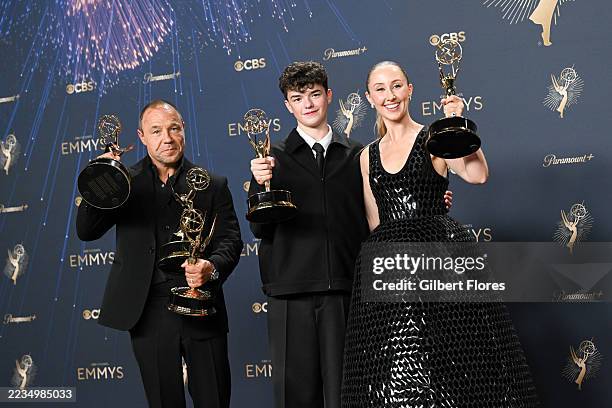 Stephen Graham, Owen Cooper, Erin Doherty Outstanding Limited or Anthology Series, Outstanding Supporting Actor in a Limited or Anthology Series or...