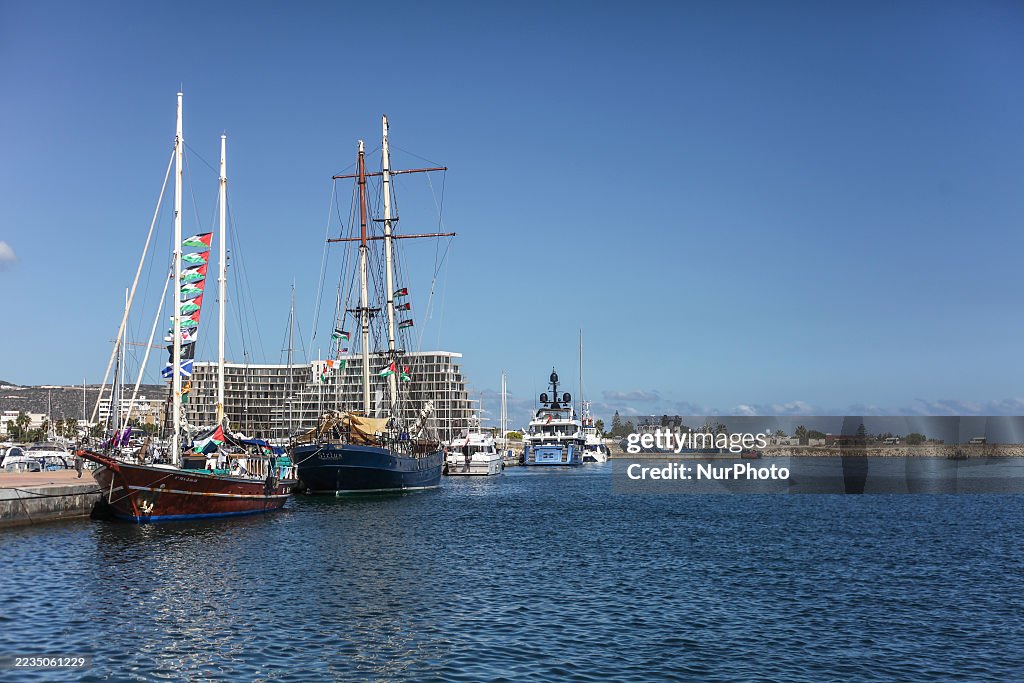 Vessels Of Global Sumud Flotilla Depart Tunisia Bound For Gaza