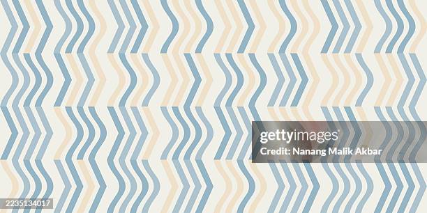 abstract geometric shape seamless pattern for background design - different levels stock illustrations
