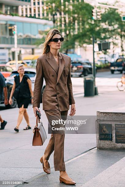 Natascha Schuetz during New York RTW Spring Fashion Week 2026 on September 15, 2025 in New York, New York.