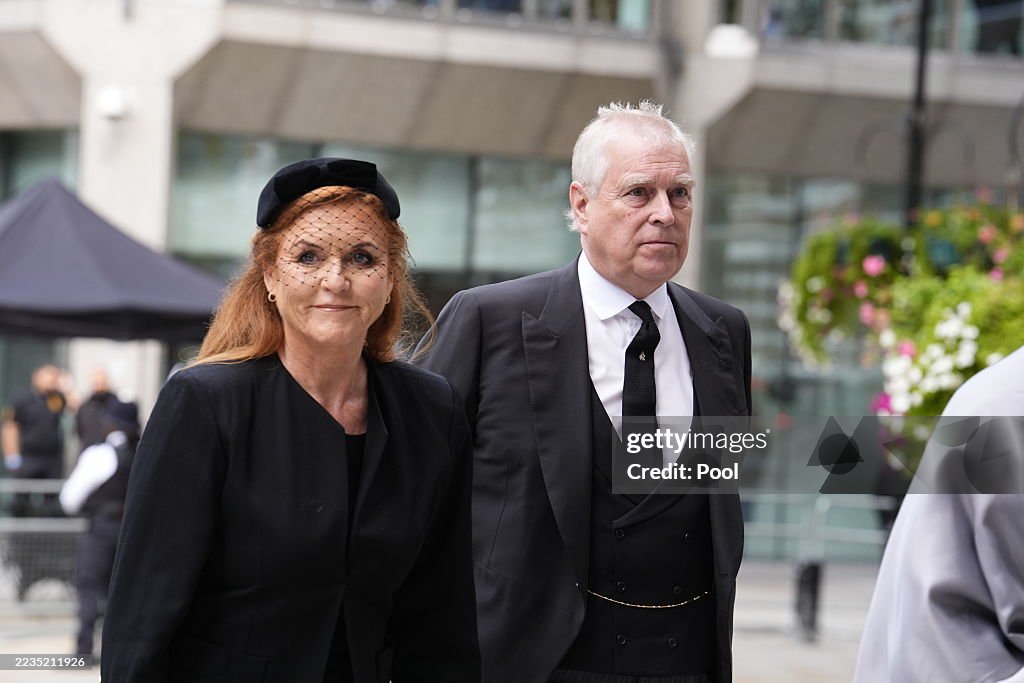 The Funeral Of The Duchess Of Kent