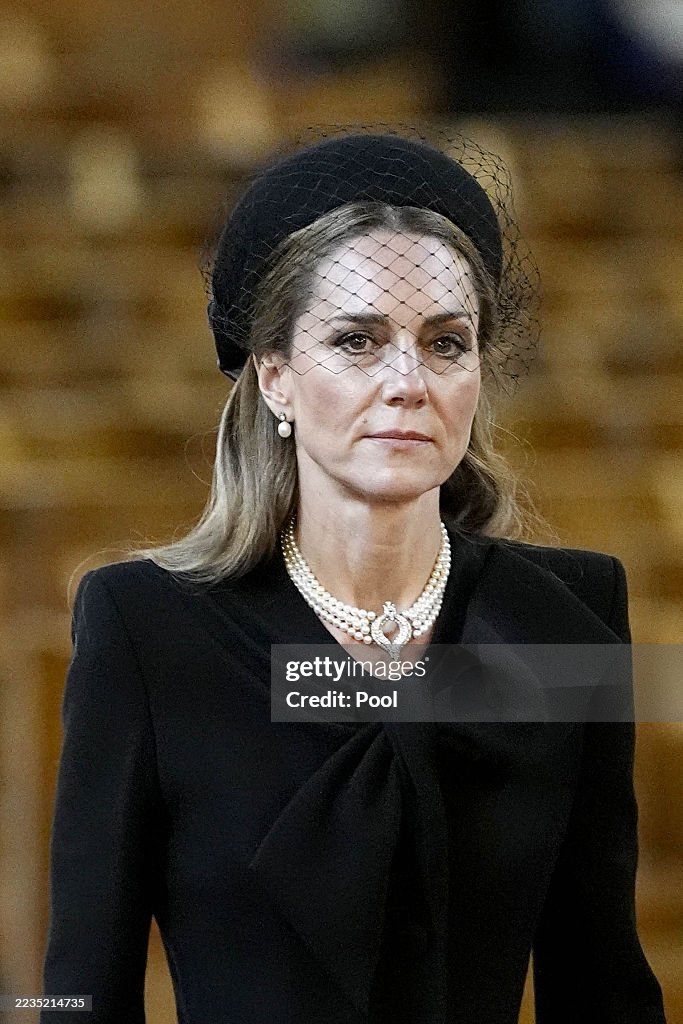 The Funeral Of The Duchess Of Kent