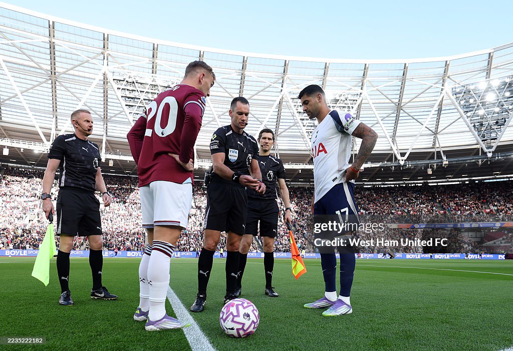 West Ham United v Tottenham Hotspur - Premier League