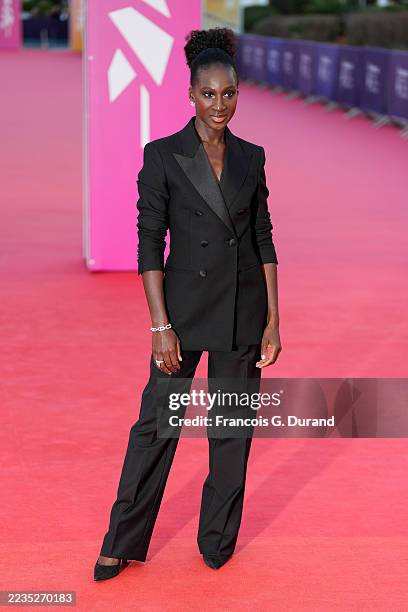 Eye Haidara attends the Closing Ceremony during the 51st Deauville American Film Festival on September 13, 2025 in Deauville, France.