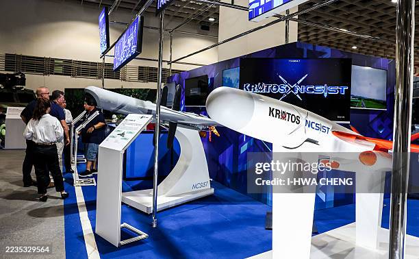 Mighty Hornet IV, high-speed attack drones developed by the National Chung-Shan Institute of Science and Technology and US technology company Kratos,...