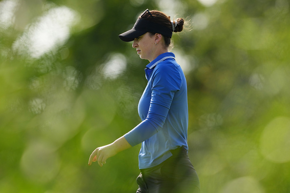 G Ruffels Gabriela Ruffels of Australia walks to the second tee during the ...