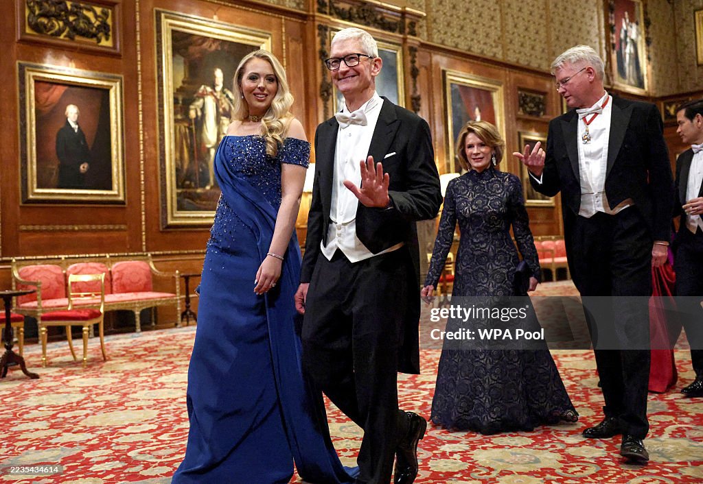 UK Hosts President Trump And First Lady Melania Trump For State Visit - Day Two