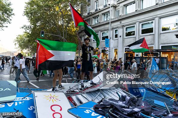 Vuelta Cycling Race Boosts Security Amid Pro-Palestinian Protests Vuelta Cycling Race Boosts Security Amid Pro-Palestinian Protests