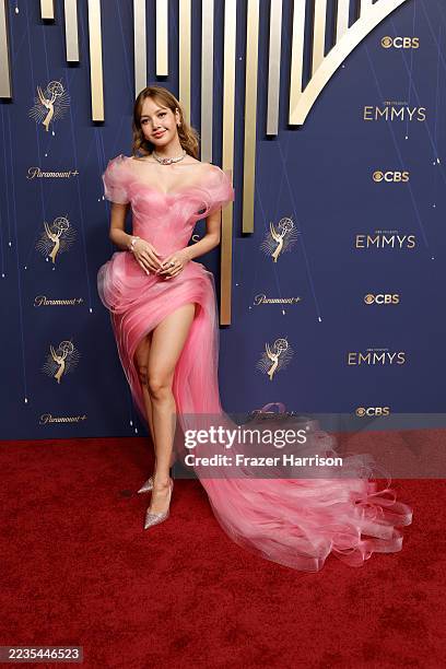Lisa attends the 77th Primetime Emmy Awards at Peacock Theater on September 14, 2025 in Los Angeles, California.