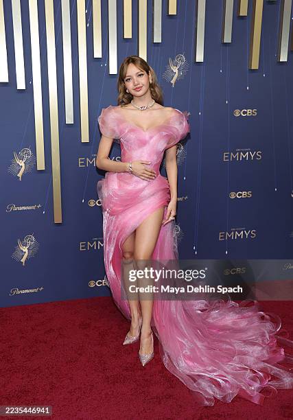Lisa attends the 77th Primetime Emmy Awards at Peacock Theater on September 14, 2025 in Los Angeles, California.