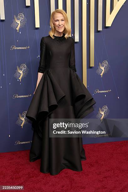 Catherine O'Hara attends the 77th Primetime Emmy Awards at Peacock Theater on September 14, 2025 in Los Angeles, California.