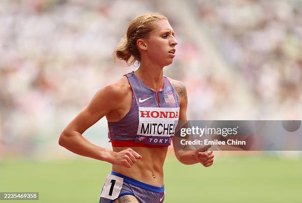 Kaylee Mitchell Kaylee Mitchell of Team United States competes in the Women's 3000 ...