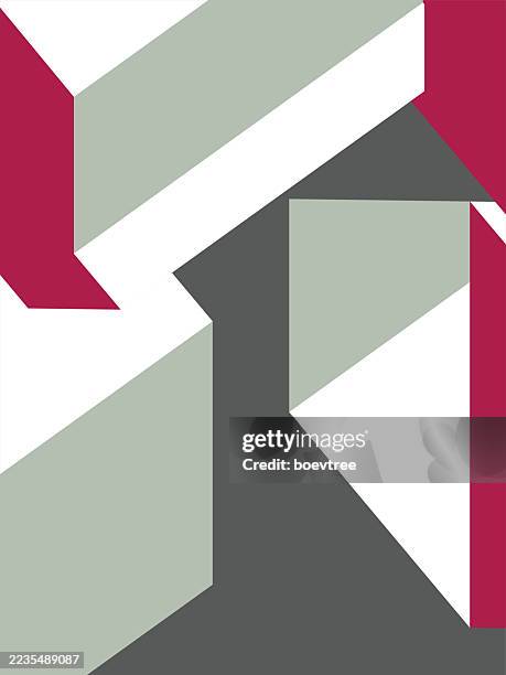 color block structure background - architecture pattern stock illustrations