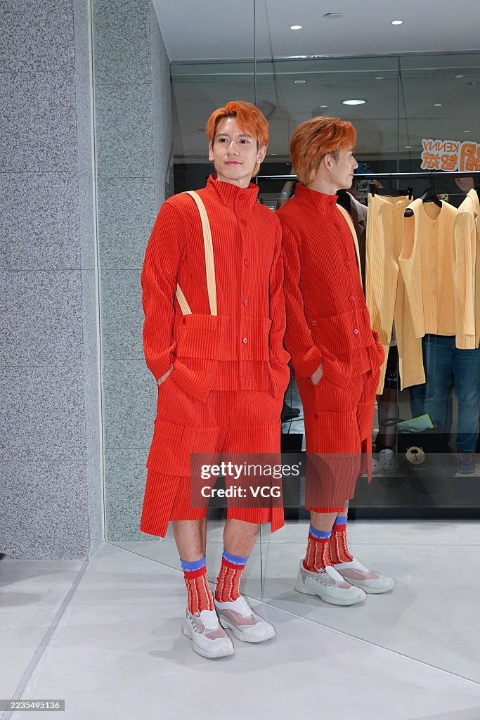 Kenny Kwan Attends Issey Miyake Event In Hong Kong