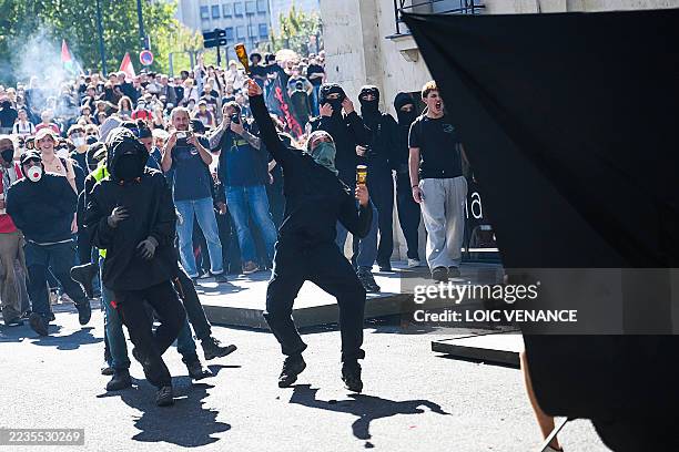 FRANCE-POLITICS-SOCIAL-PROTEST, Nachrichtenfoto