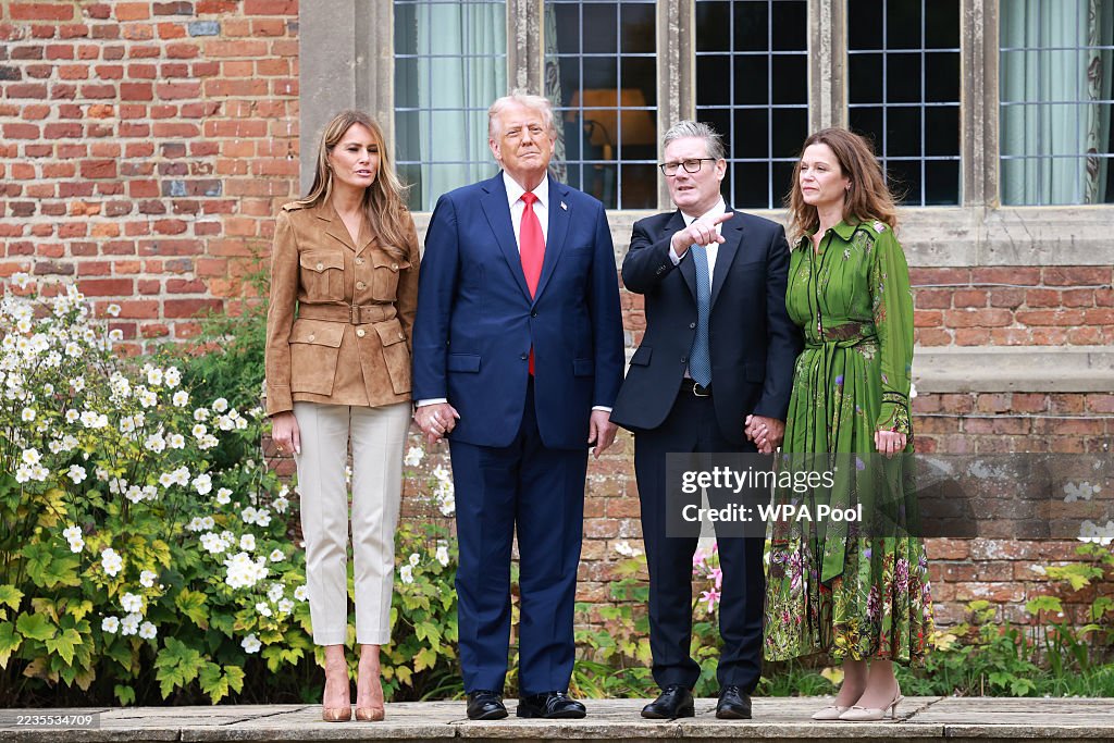 UK Hosts President Trump And First Lady Melania Trump For State Visit - Day Three
