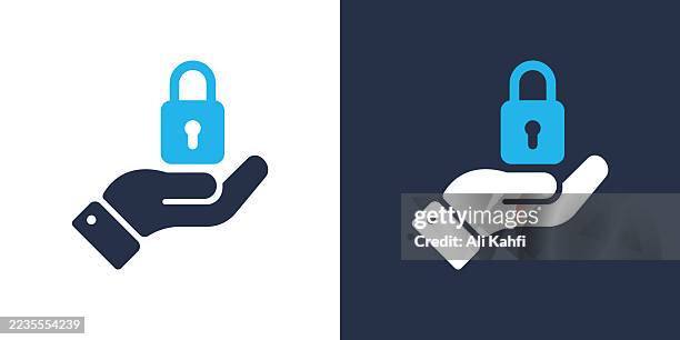 safety glyph solid icon. solid icon that can be applied anywhere, simple, pixel perfect and modern style. - school closed stock illustrations