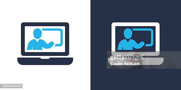 video tutorial glyph solid icon. solid icon that can be applied anywhere, simple, pixel perfect and modern style. - photography course stock illustrations