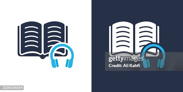 Audio Book glyph solid icon. Solid icon that can be applied anywhere, simple, pixel perfect and modern style. Audio Book glyph solid icon. Solid icon that can be applied anywhere, simple, pixel perfect and modern style.