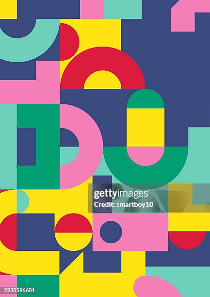 abstract geometric pattern - mindfulness background stock illustrations