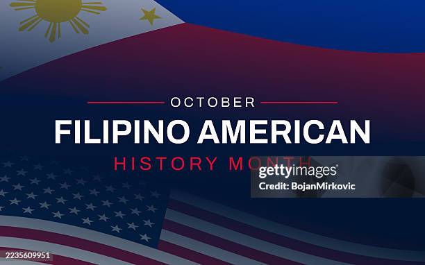 October Lettering Vector Background 309 Filipino Flag Vector Graphics and High-Res Clipart - Getty Images