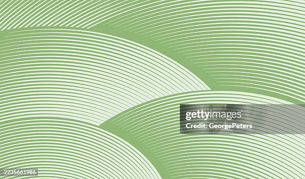 interlocking semi circles background - interlocking circles graphic stock illustrations