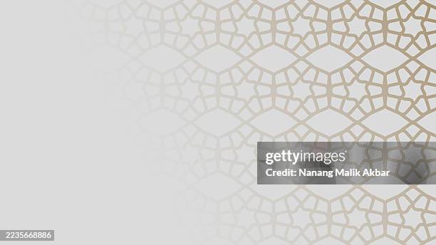 abstract shadow pattern for background design - islamic frame stock illustrations