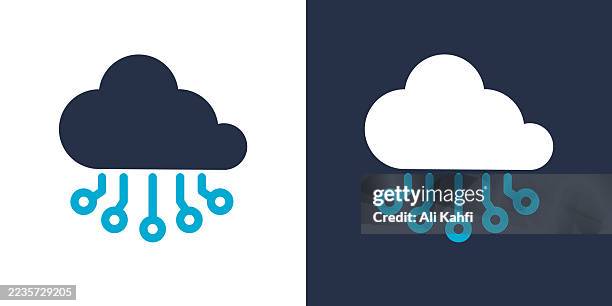 computing glyph solid icon. solid icon that can be applied anywhere, simple, pixel perfect and modern style. - saas stock illustrations