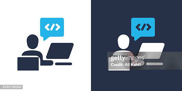 software development glyph solid icon. solid icon that can be applied anywhere, simple, pixel perfect and modern style. - application programming interface stock illustrations