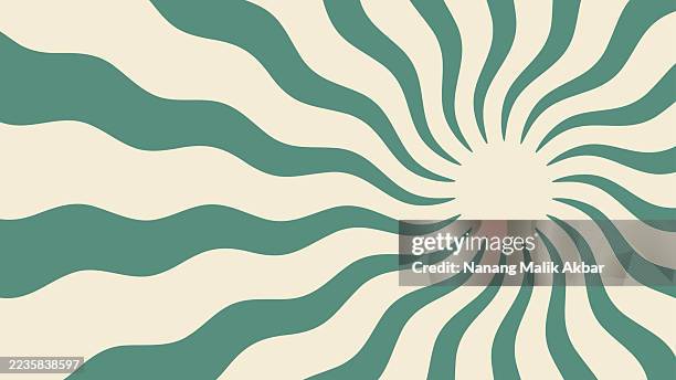 colorful sun rays for background design - summer solstice background stock illustrations