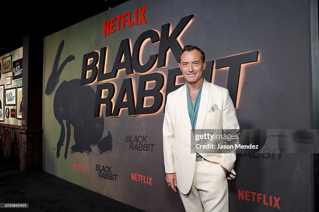 Black Rabbit Netfeild Jude Law attends Netflix’s Black Rabbit NY Premiere and After Party ...