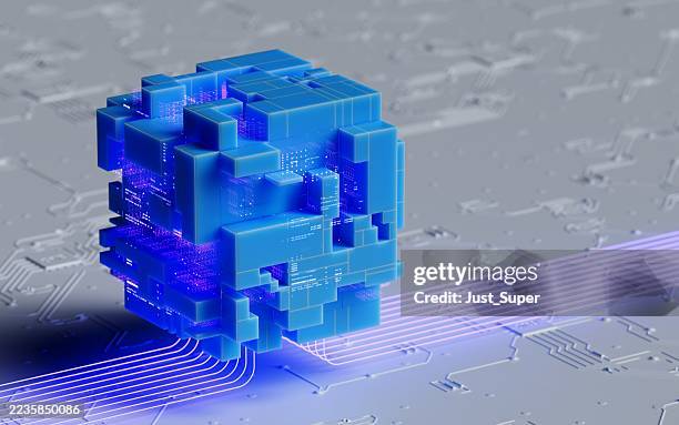 artificial intelligence machine learning large language model ai technology - cloud computing security stock pictures, royalty-free photos & images