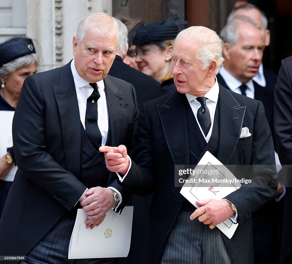 The Funeral Of The Duchess Of Kent