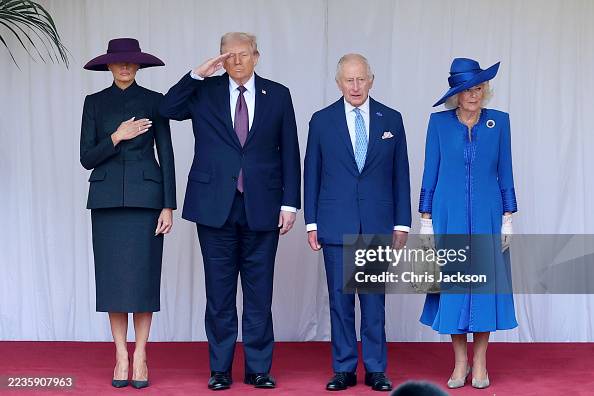 UK Hosts President Trump And First Lady Melania Trump For State Visit - Day Two UK Hosts President Trump And First Lady Melania Trump For State Visit - Day Two