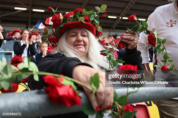 Red Roses Final 405 England Women Red Roses Bristol Stock Photos, High-Res Pictures ...
