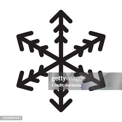 Snowflake Editable Stroke Thin Line Icon Snowflake Editable Stroke Thin Line Icon